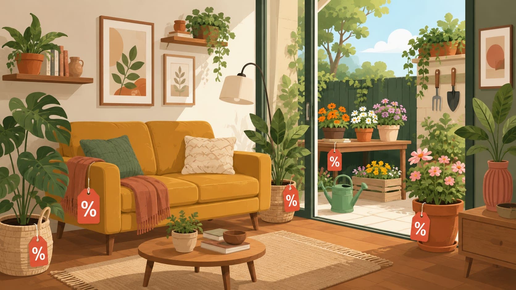 Home & Garden for Less: Furnish and Refresh on a Budget